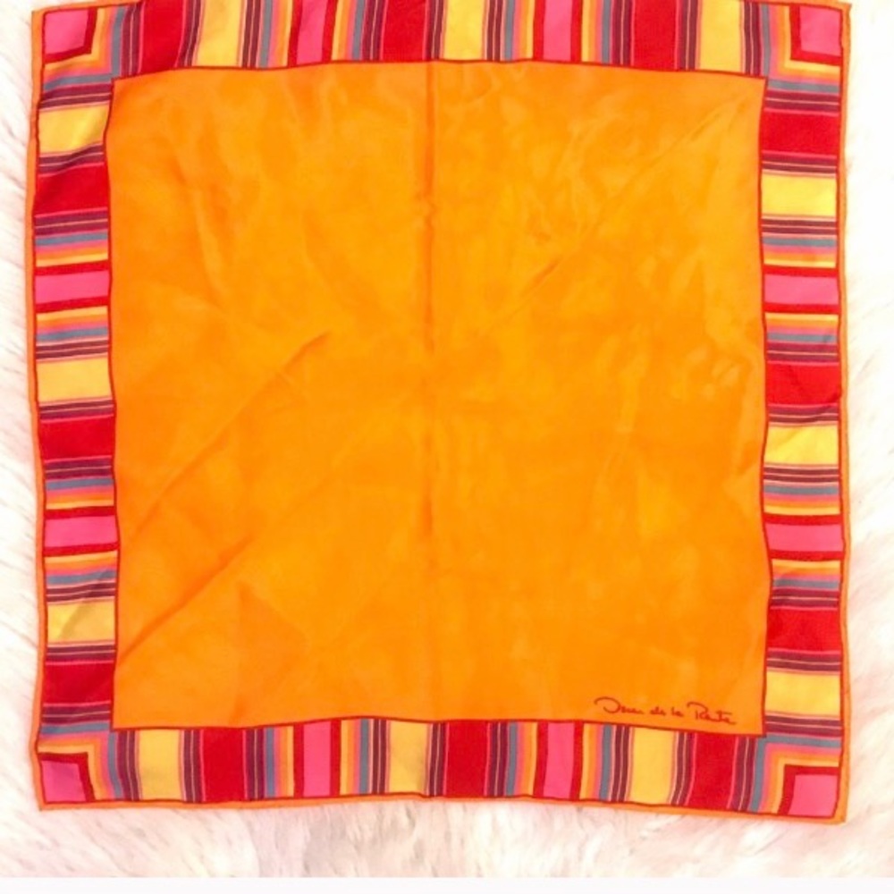 Oscar de la renta scarf